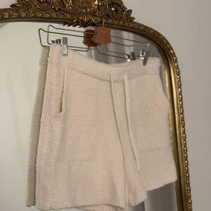 Barefoot Dreams Cream Women's Shorts